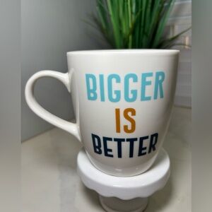 Clay Art "Bigger Is Better" Oversized 20oz Ceramic Coffee/Tea Mug